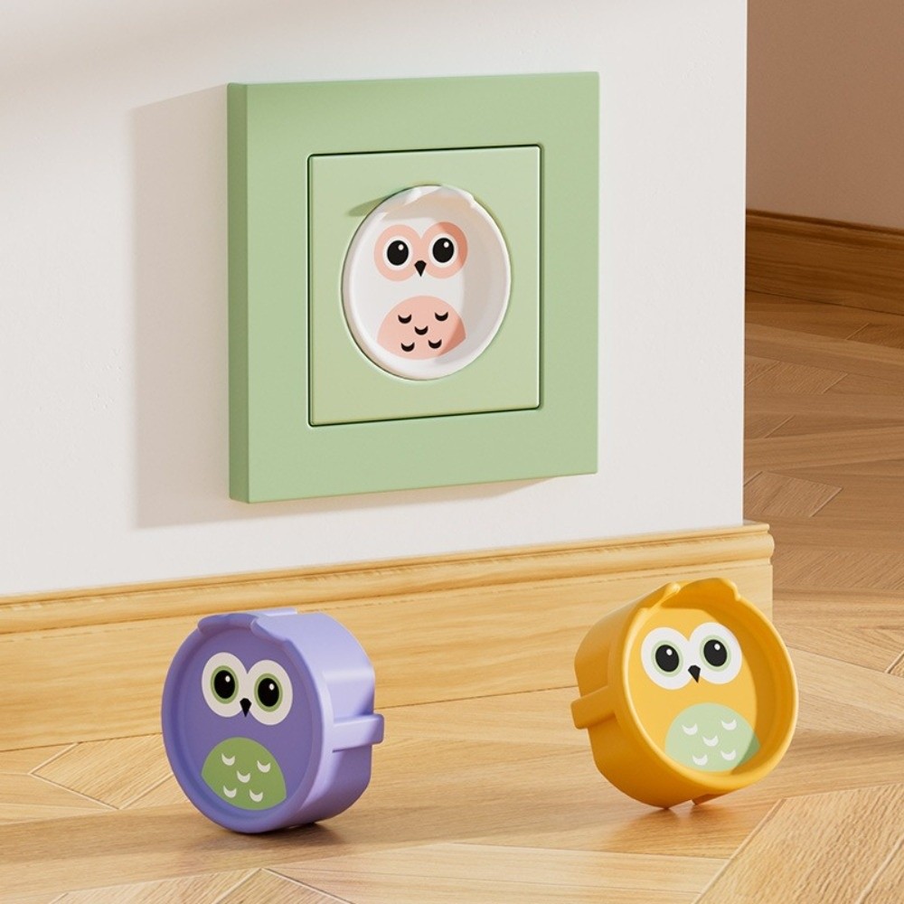 Outlet Cover Baby - 5 stuks nieuwe zachte siliconen stopcontactbeschermers,