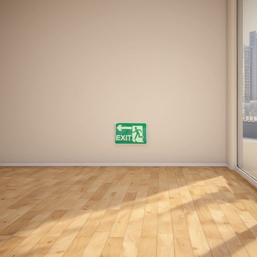 4 stuks Glow-in-the-dark noodu - Emergency Exit Sign recensie en prijs