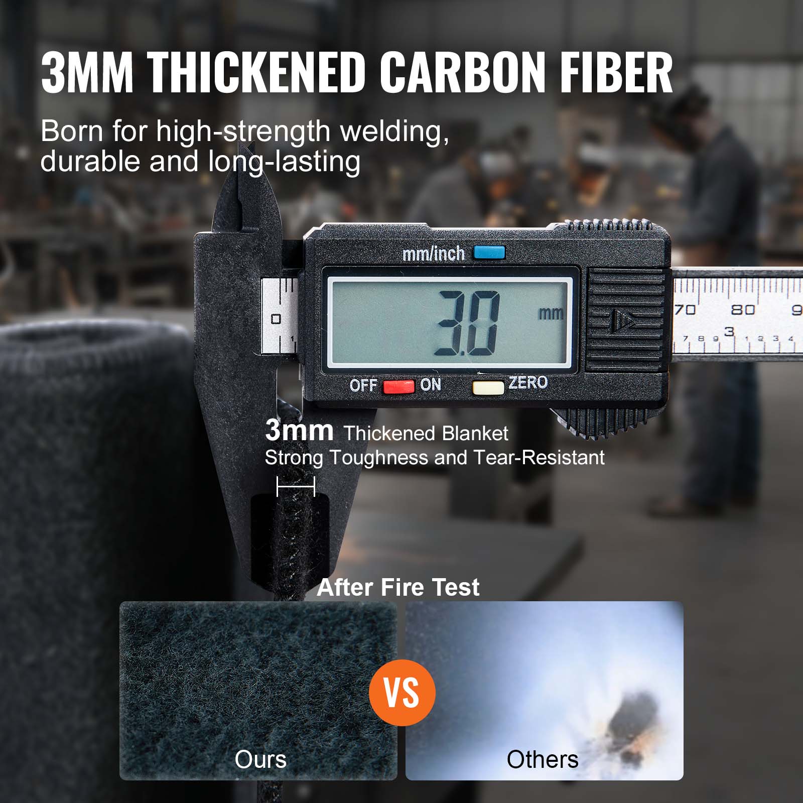 SucceBuy Carbon Vilt Lasdeken  - Fire Blanket Kitchen recensie en prijs