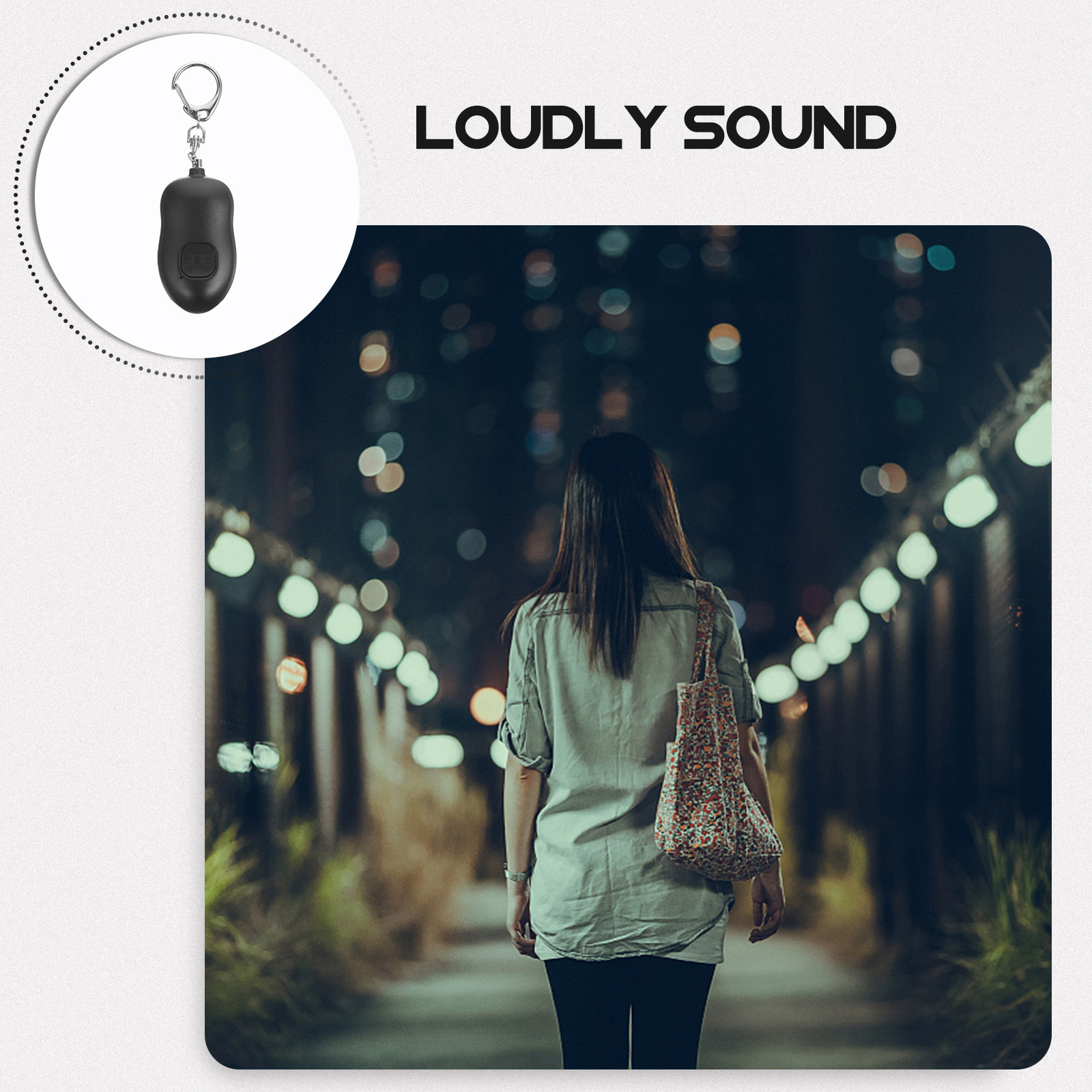 1 Stuks Persoonlijk Veiligheid - Personal Alarm Keychain recensie en prijs