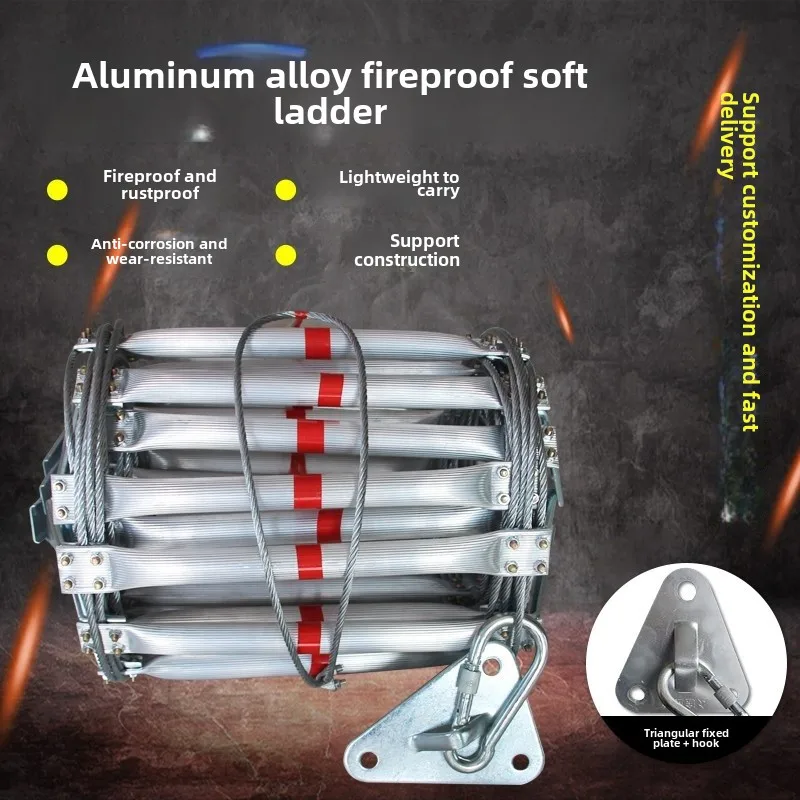 Duurzame 3M zachte touwladder  - Fire Escape Ladder recensie en prijs